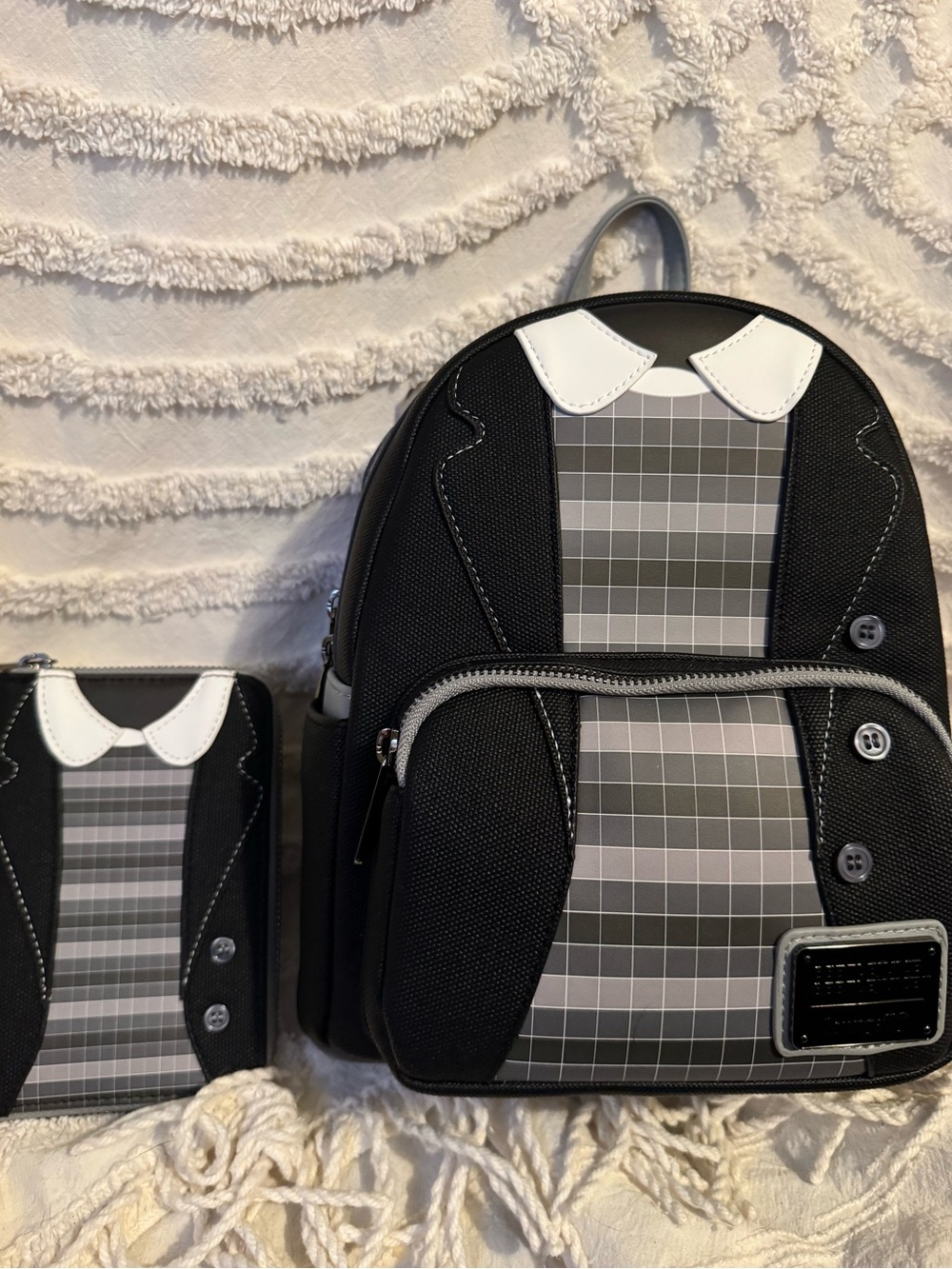 Loungefly Beetlejuice Lydia Deetz Backpack & Wallet - NWT